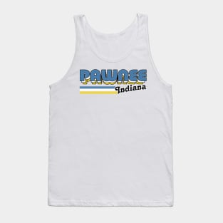 Pawnee, Indiana // Vintage Aesthetic Design Tank Top